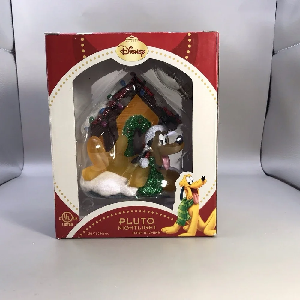 Disney Pluto‎ Nightlight Christmas Spare Lightbulb Included